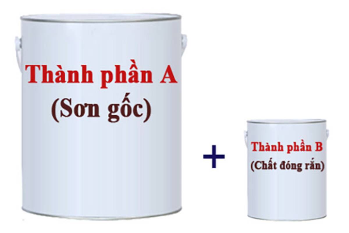 Pha sơn sắt Bình Thuận theo tỷ lệ 4:1