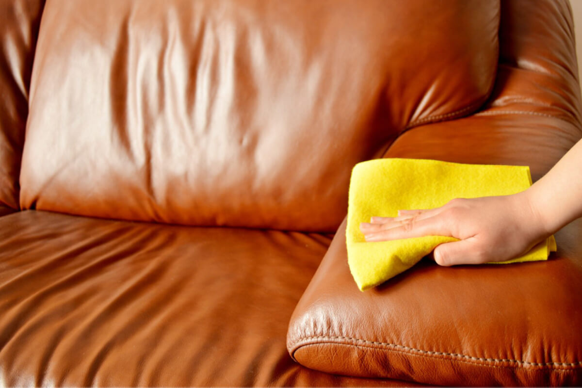 Cách vệ sinh ghế sofa da tại nhà